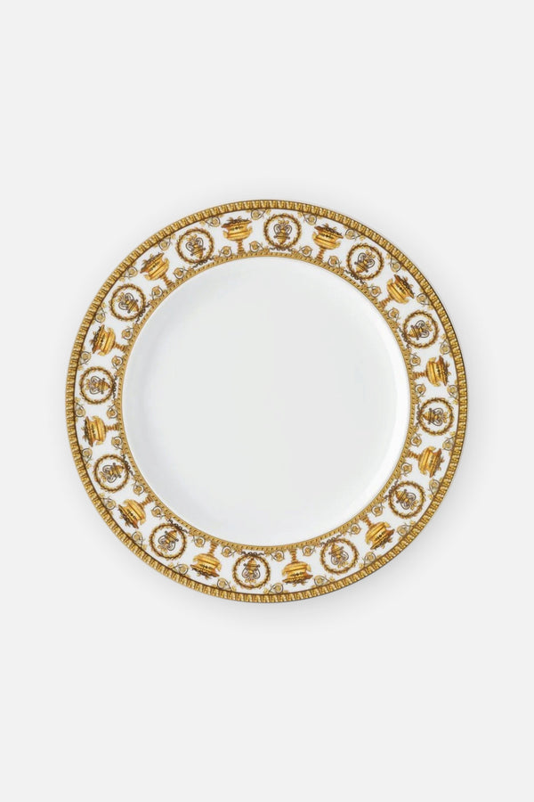 Versace I Love Baroque Bianco Dinner Plate - 10.75"