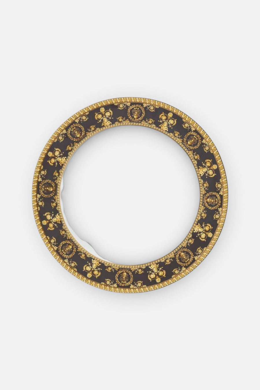 Versace I Love Baroque Nero Salad Plate - 8.75" – front view