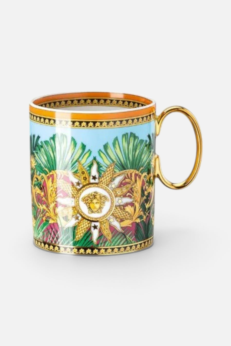 Versace Jungle Animalier Mug With Handle - 10 Oz – front view