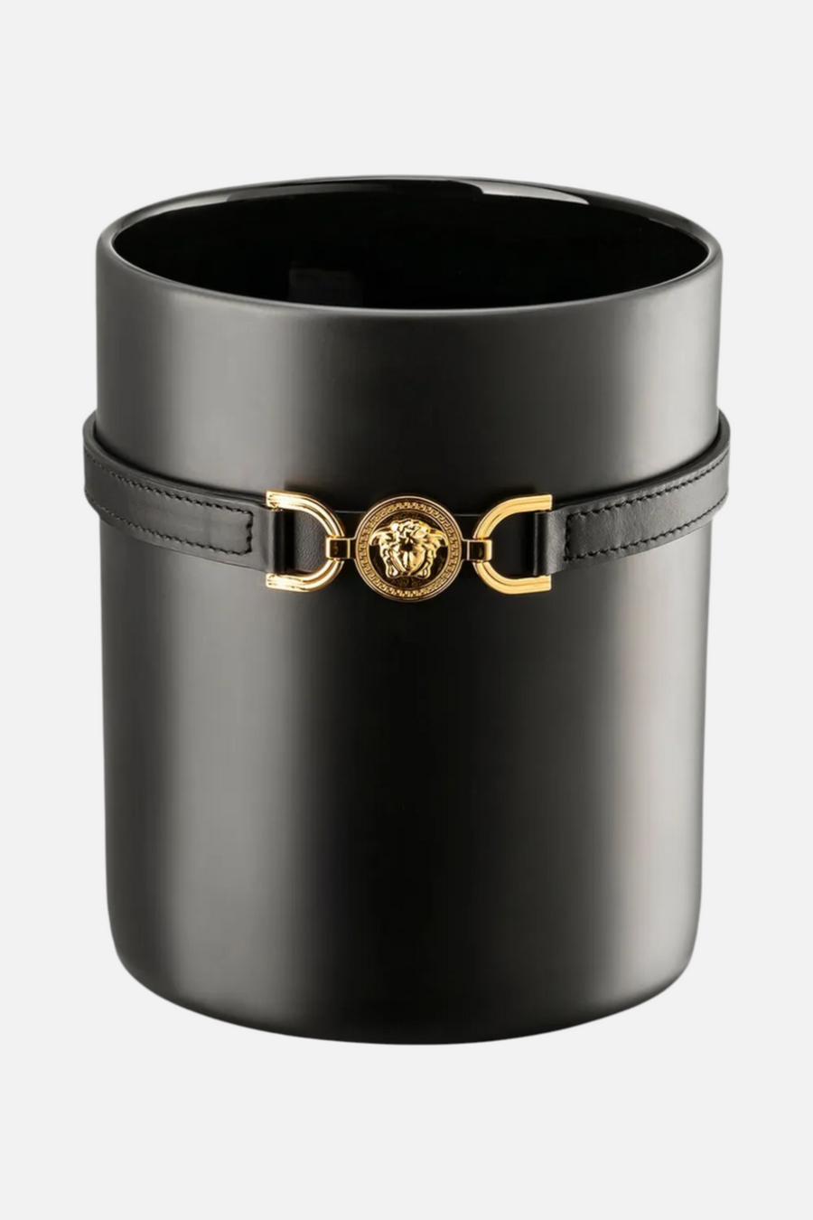 Versace Medusa 95' 7" Vase Black – front view