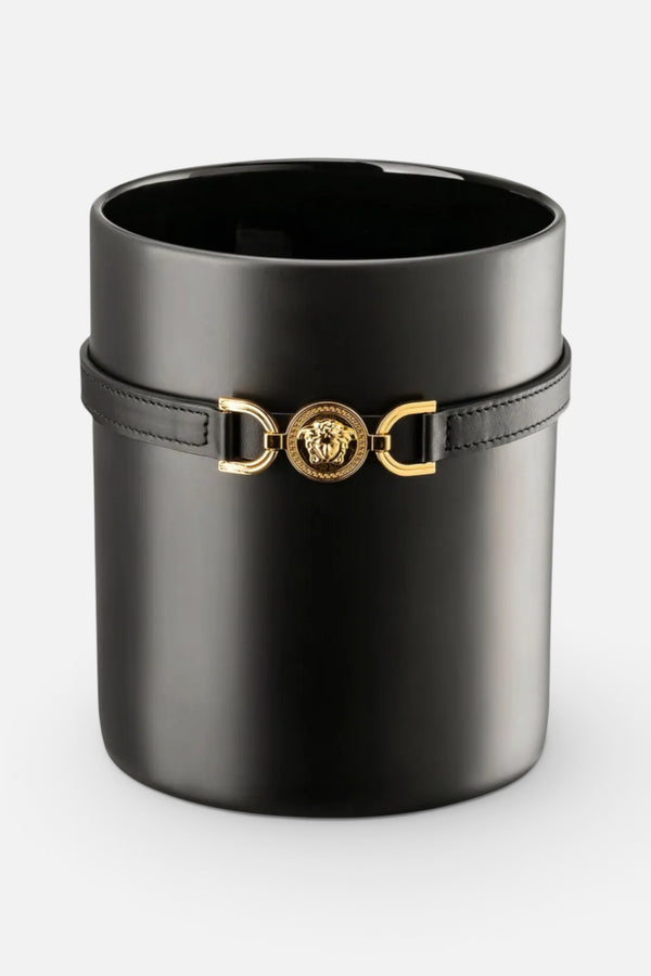Versace Medusa 95' 7" Vase Black