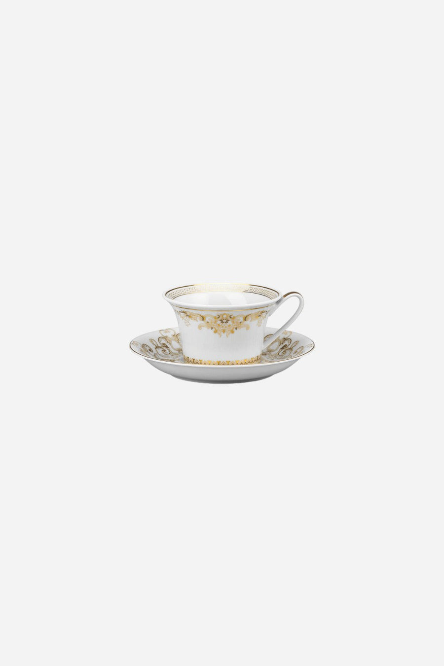 Versace Medusa Gala Tea Cup & Saucer – front view