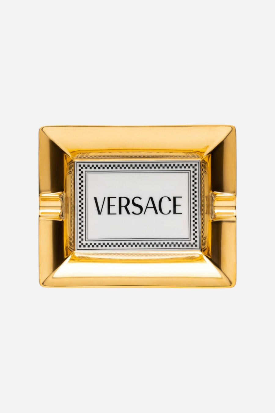 Versace Medusa Rhapsody Ashtray - 6.25" – front view