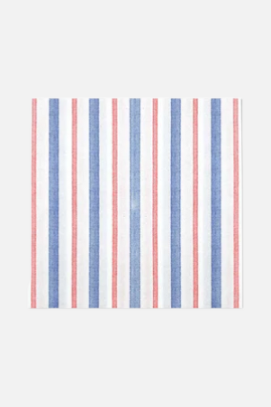 Vietri Cocktail Napkin in Americana Stripe – front view