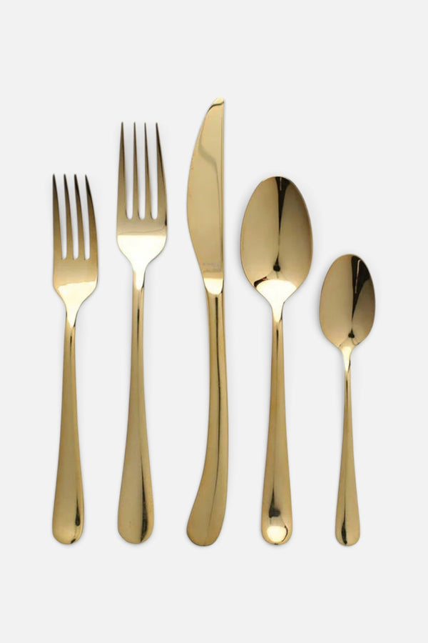 Vietri Dietro Settimocielo Oro 5-Piece Place Setting