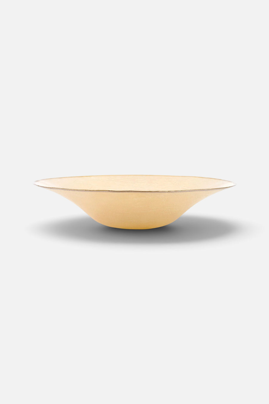 Vietri Metallic Glass Pearl Centerpiece – front view