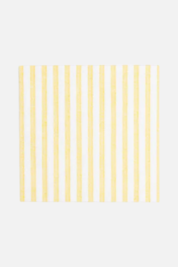 Vietri Papersoft Napkins Capri Cocktail Napkins in Yellow