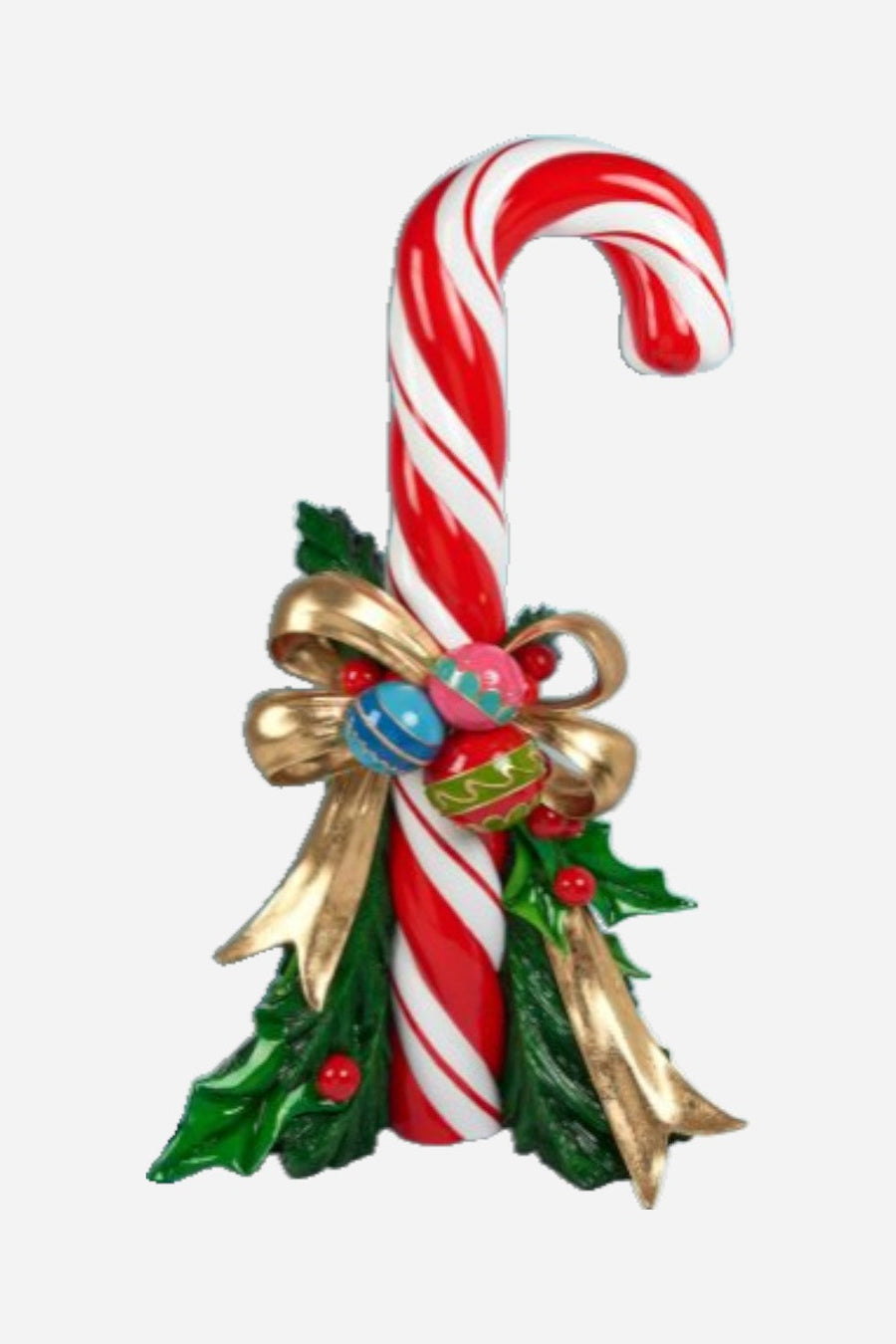 Vintage Candy Cane Left Display 54in. – front view