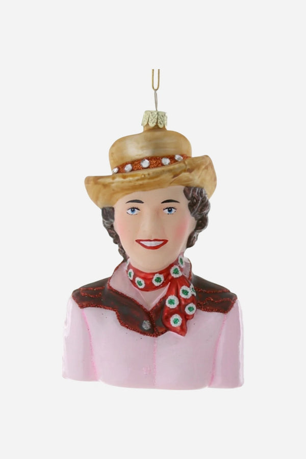 Vintage Cowgirl Bust in Pink