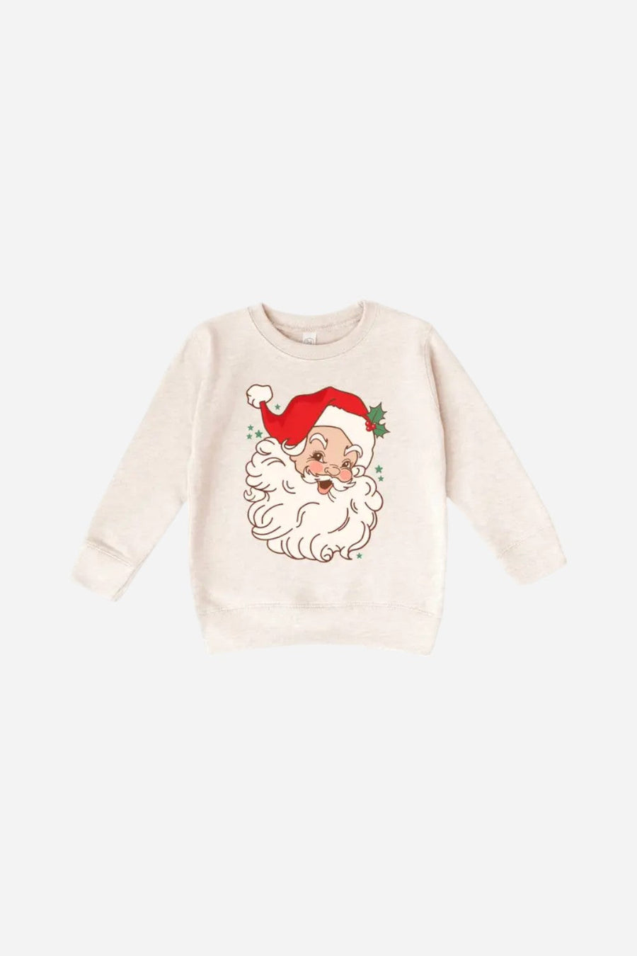 Vintage Santa Toddler/Youth Sweatshirt – front view