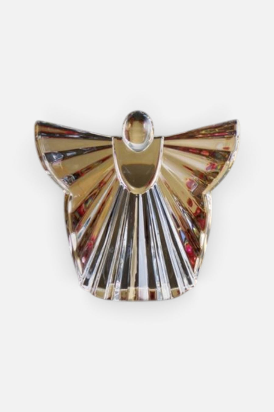 Vista Alegre Angelus Angel Sculpture – back view