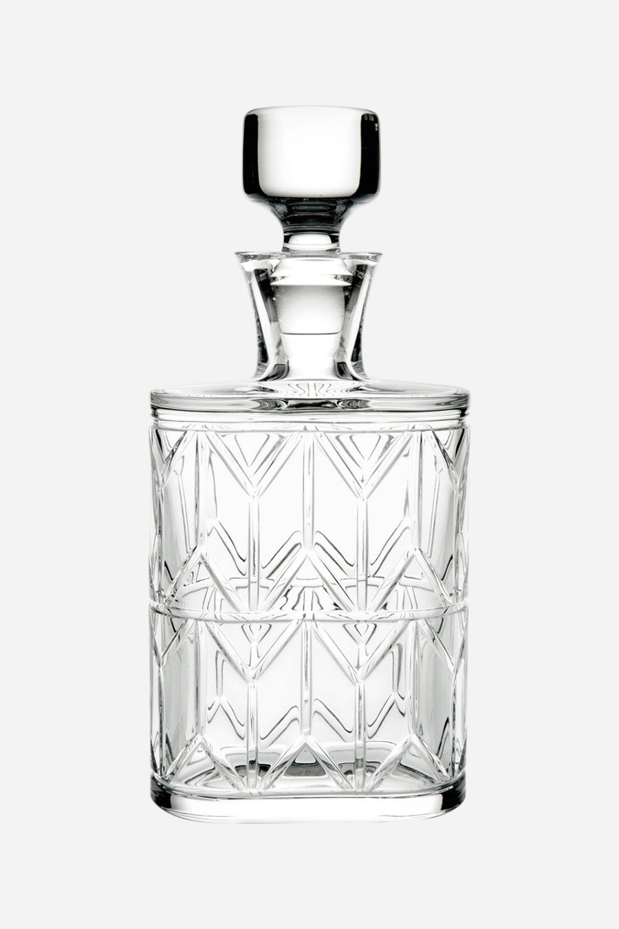Vista Alegre Avenue Case with Whisky Decanter and 4 D.O.F. Glasses – back view
