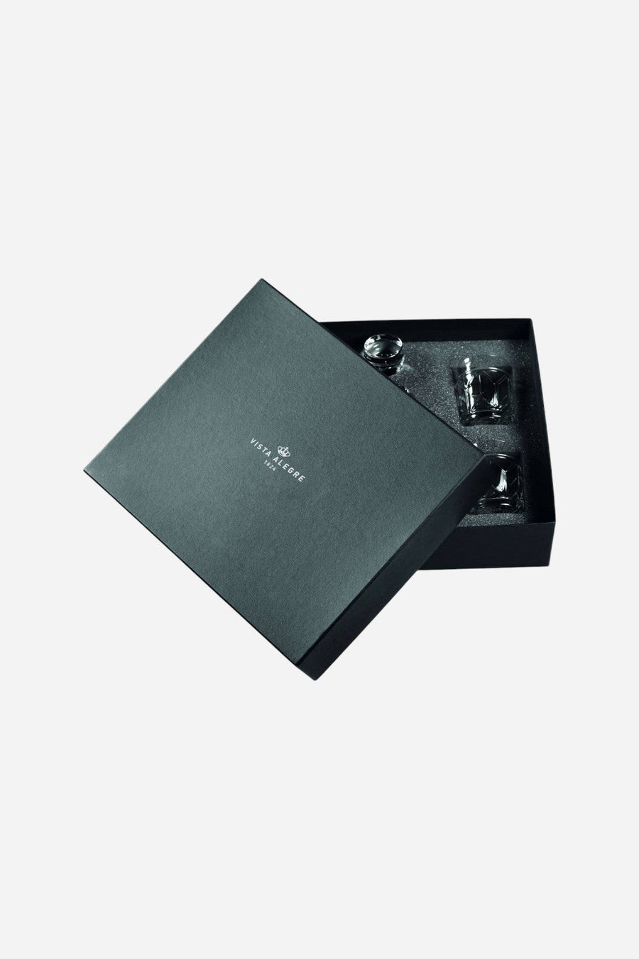Vista Alegre Avenue Case with Whisky Decanter and 4 D.O.F. Glasses – detail