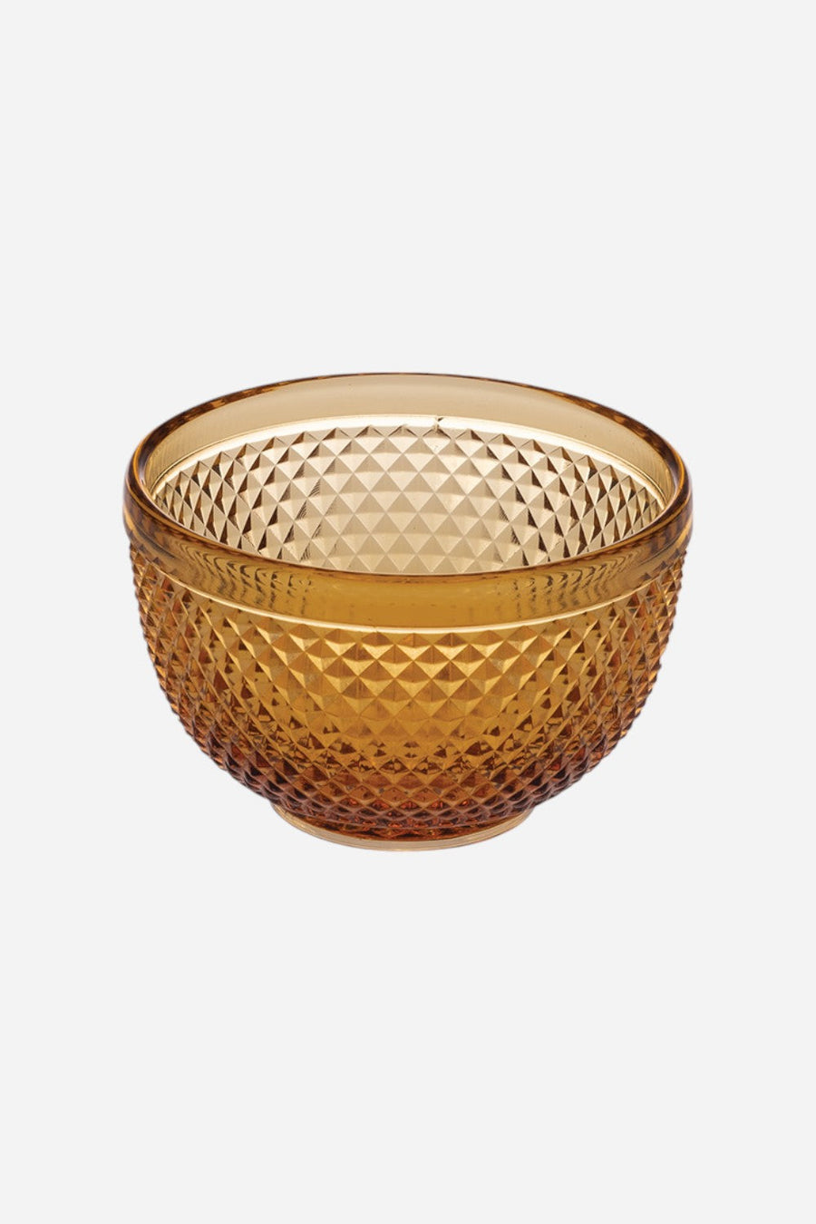 Vista Alegre Bicos Small Bowl in Ambar – front view