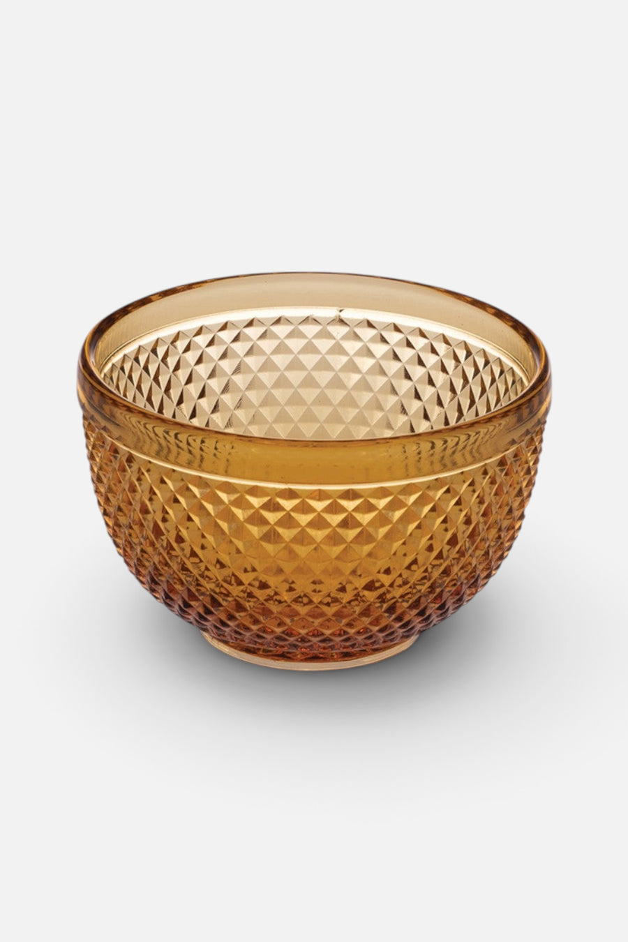 Vista Alegre Bicos Small Bowl in Ambar – front view
