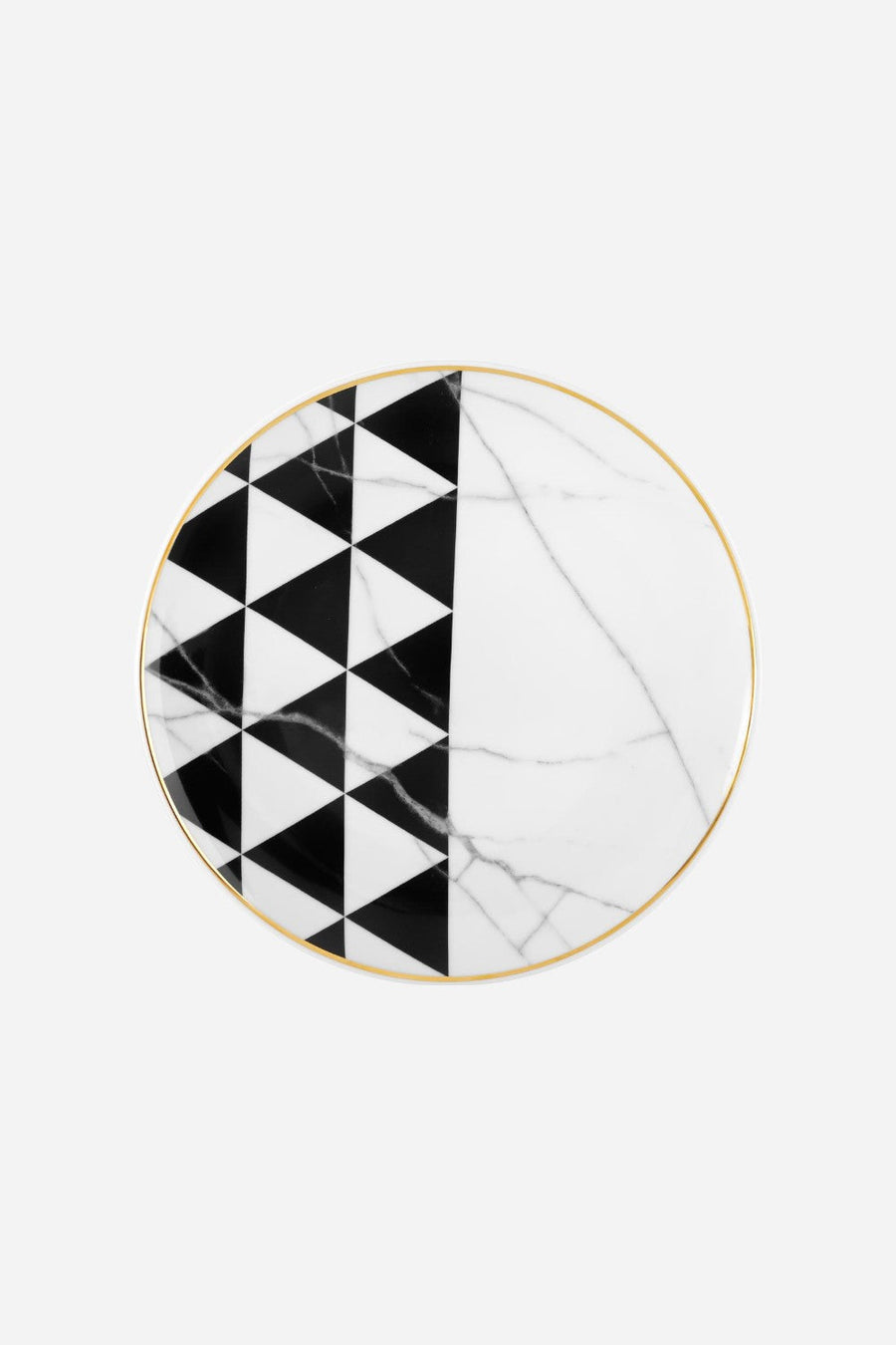 Vista Alegre Carrara Dessert Plate – front view