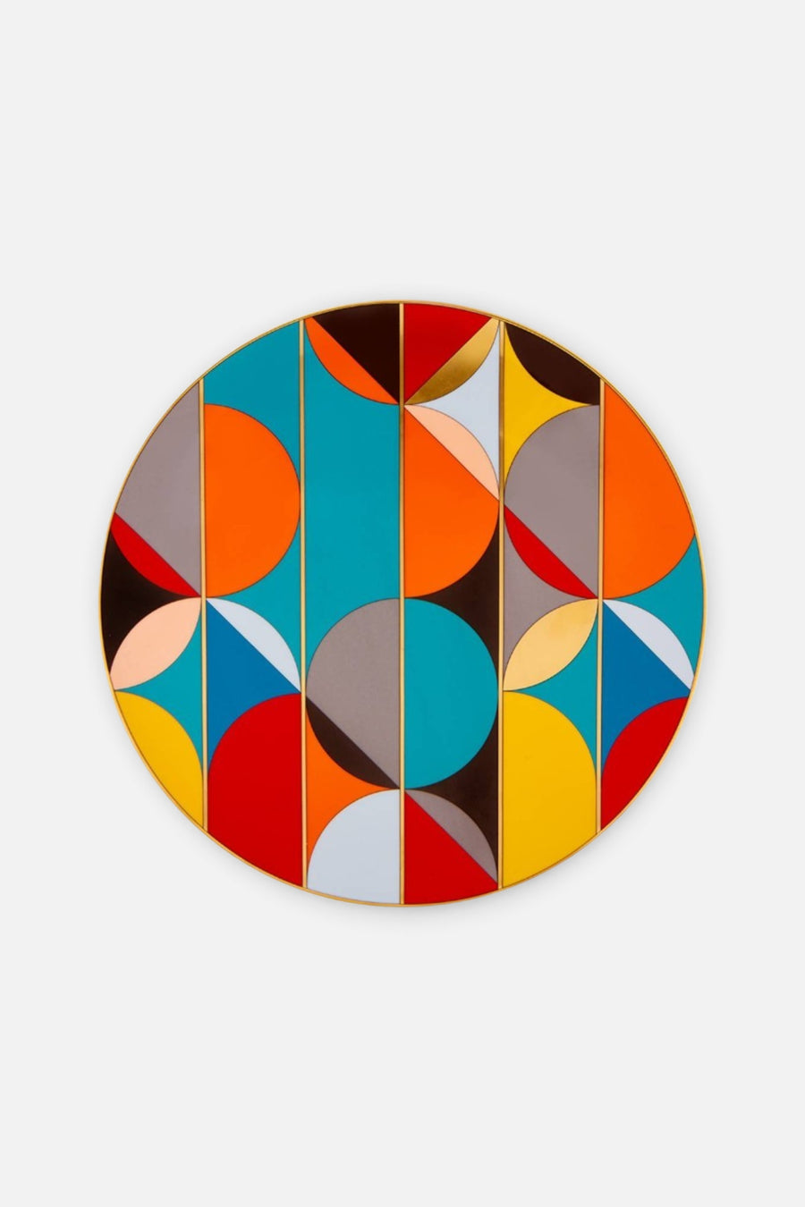Vista Alegre Futurismo Charger Plate – front view