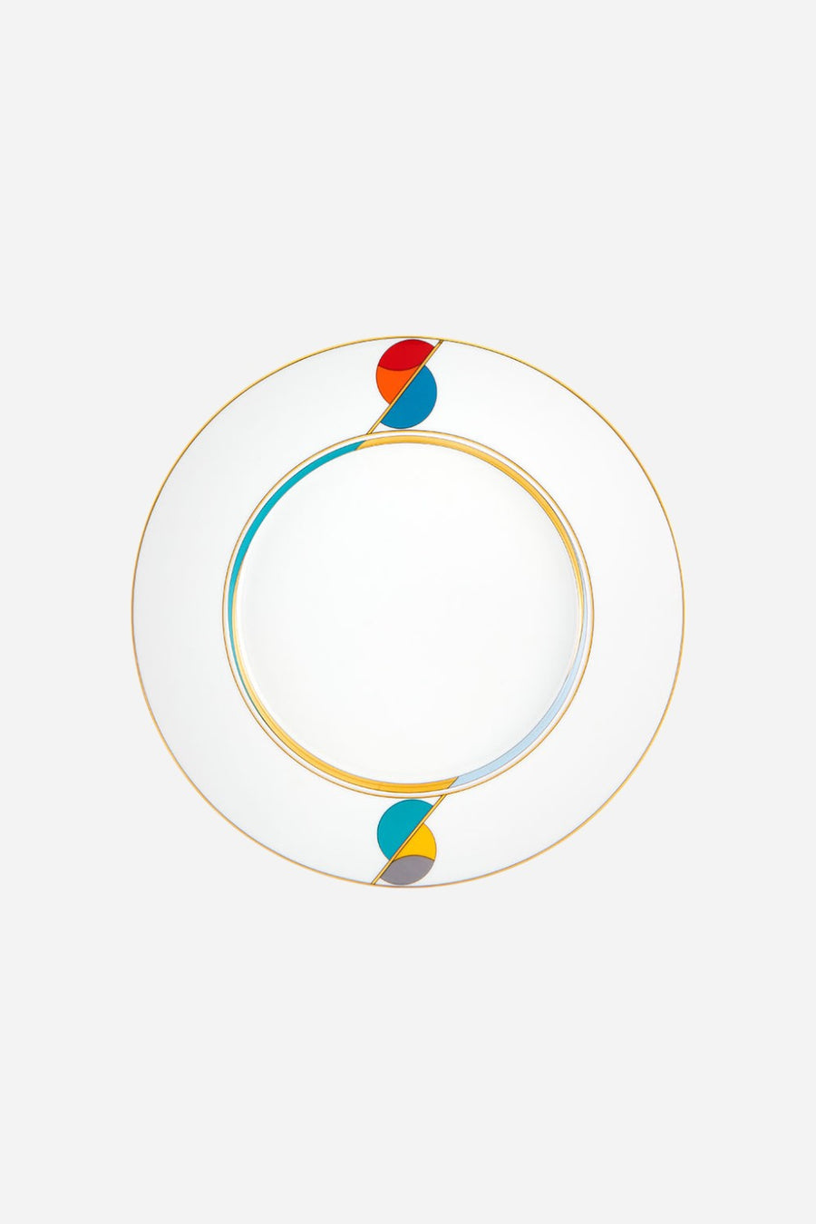 Vista Alegre Futurismo Dinner Plate – front view
