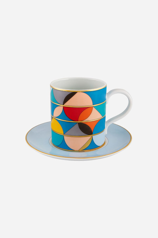 Vista Alegre Futurismo Tea Cup & Saucer