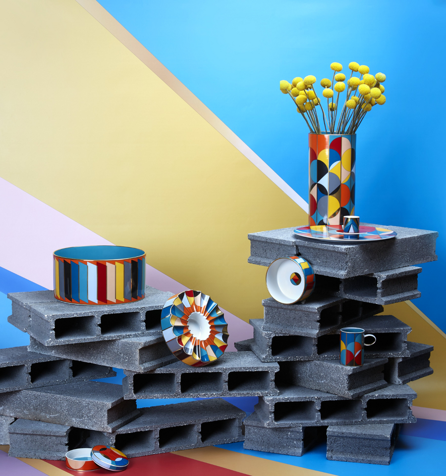 Vista Alegre Futurismo Vase Large – detail