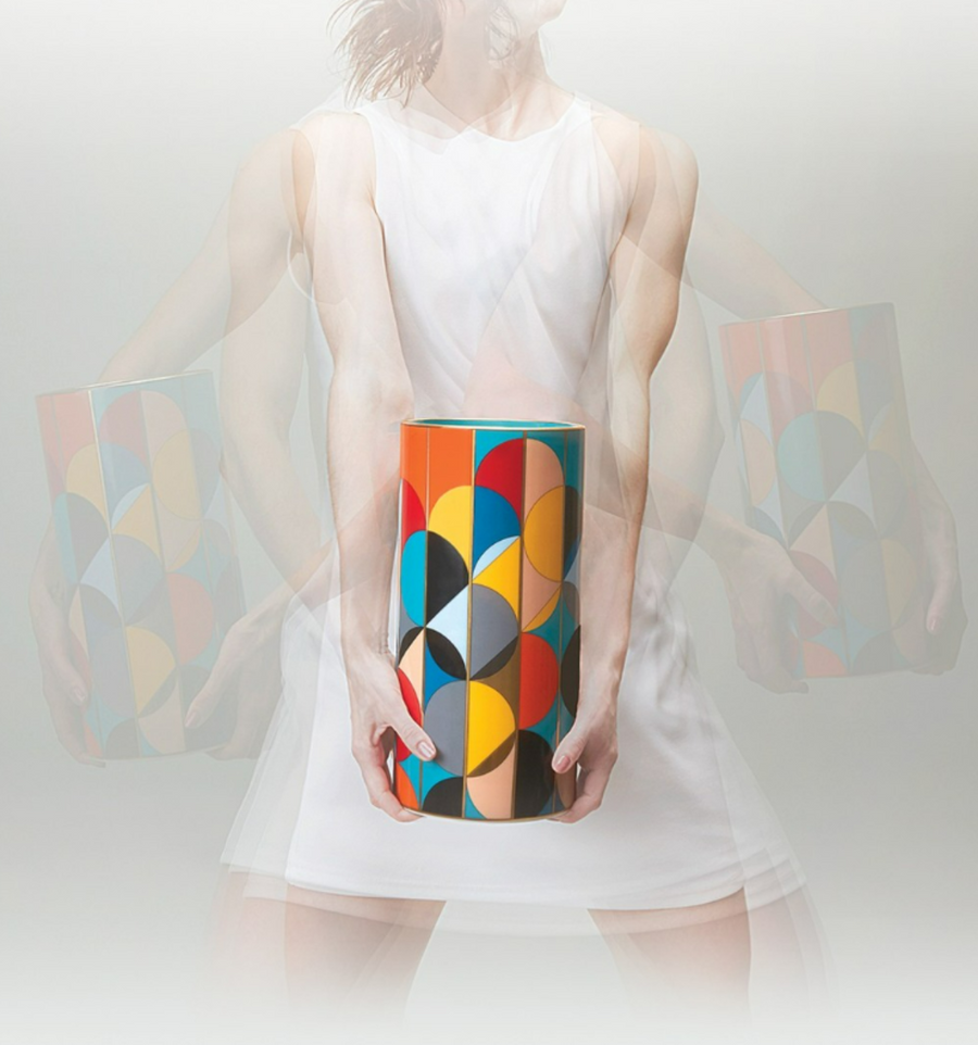 Vista Alegre Futurismo Vase Large – side view