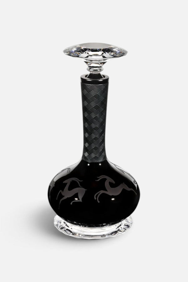 Vista Alegre Gazelle Engraved Decanter