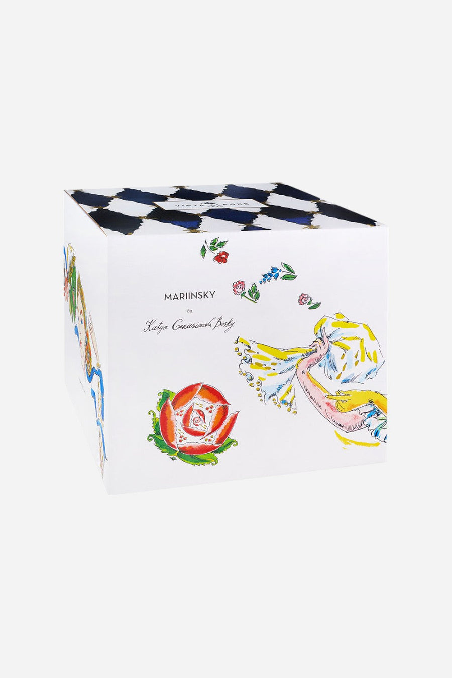 Vista Alegre Mariinsky Vase Trinity – back view