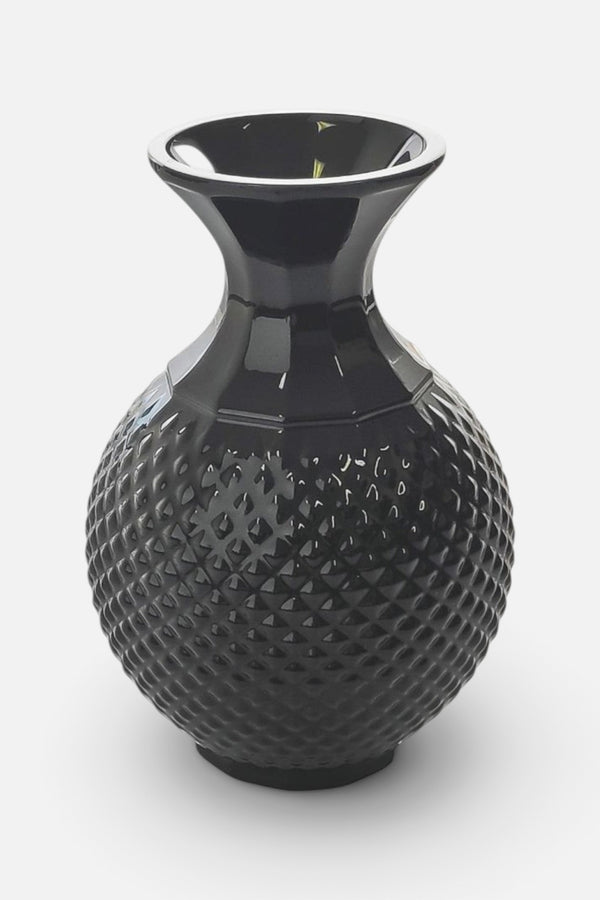 Vista Alegre Small Bud Vase Black Bicos Preto
