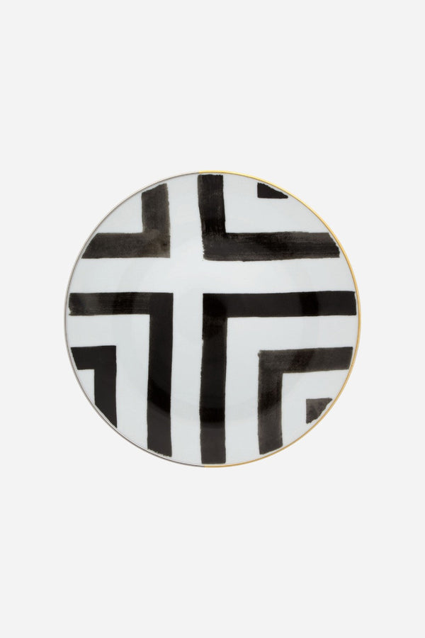Vista Alegre Sol y Sombra by Christian Lacroix, Dessert Plate