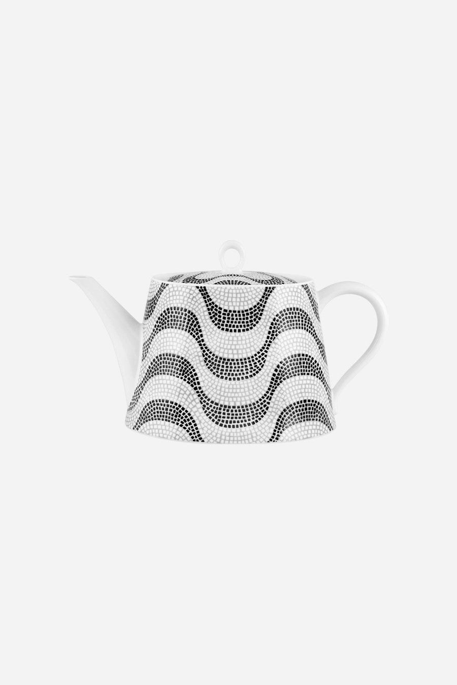 Vista Alegre Tea Pot Calçada Portuguesa – front view