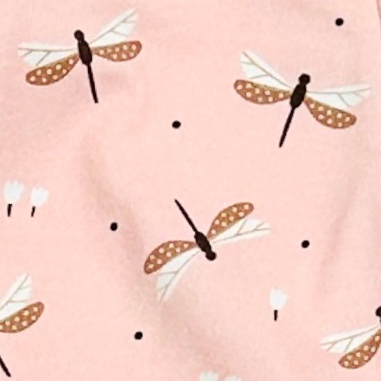Viverano Dragonfly Ruffle Fleece Sweatshirt & Jogger Set – flat lay