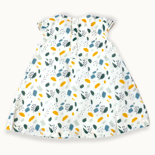 Viverano Florence Bloom Cap Sleeve Muslin Dress + Bloomer Set – side view