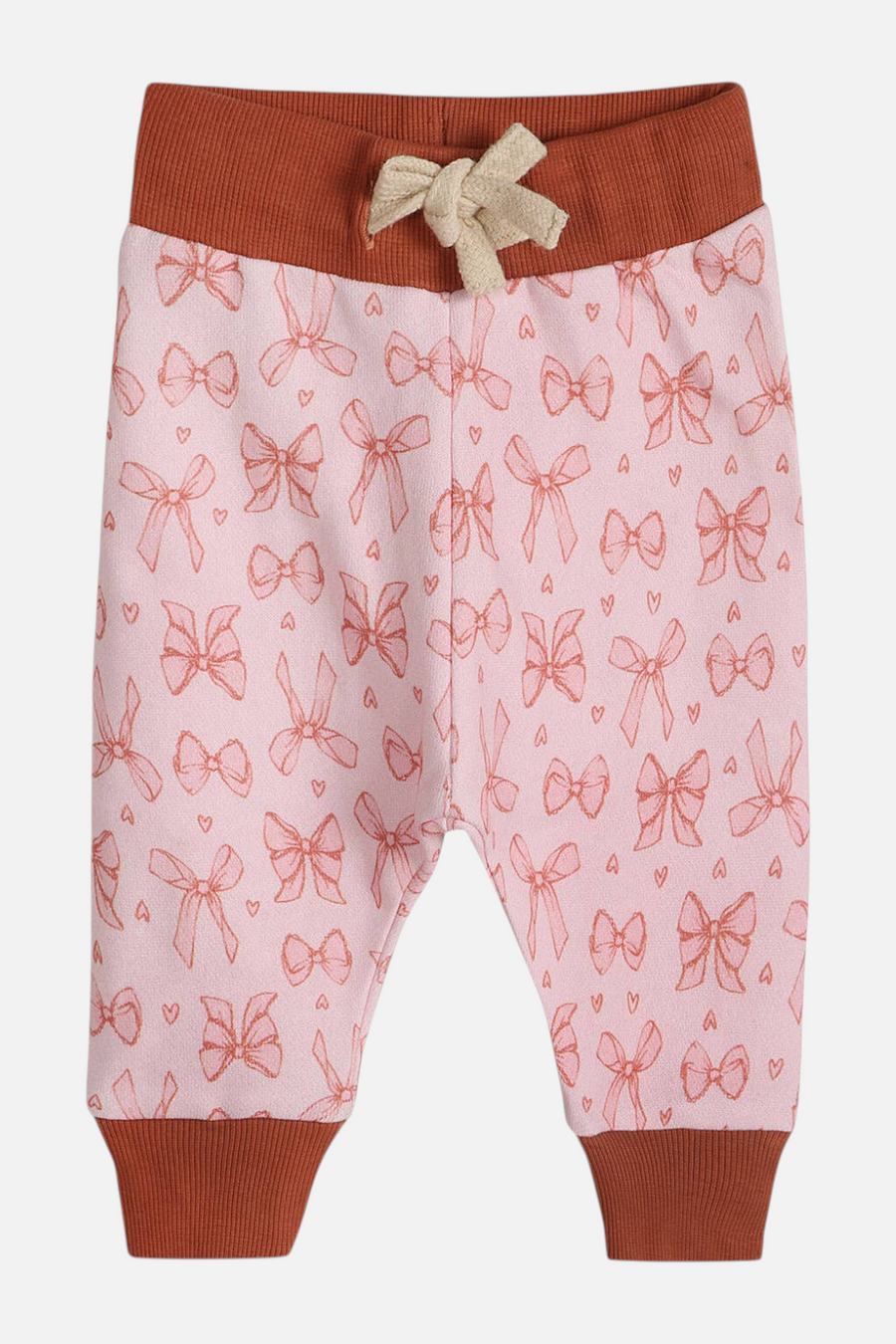 Viverano Infant Bows Sweatshirt & Pants Set – back view
