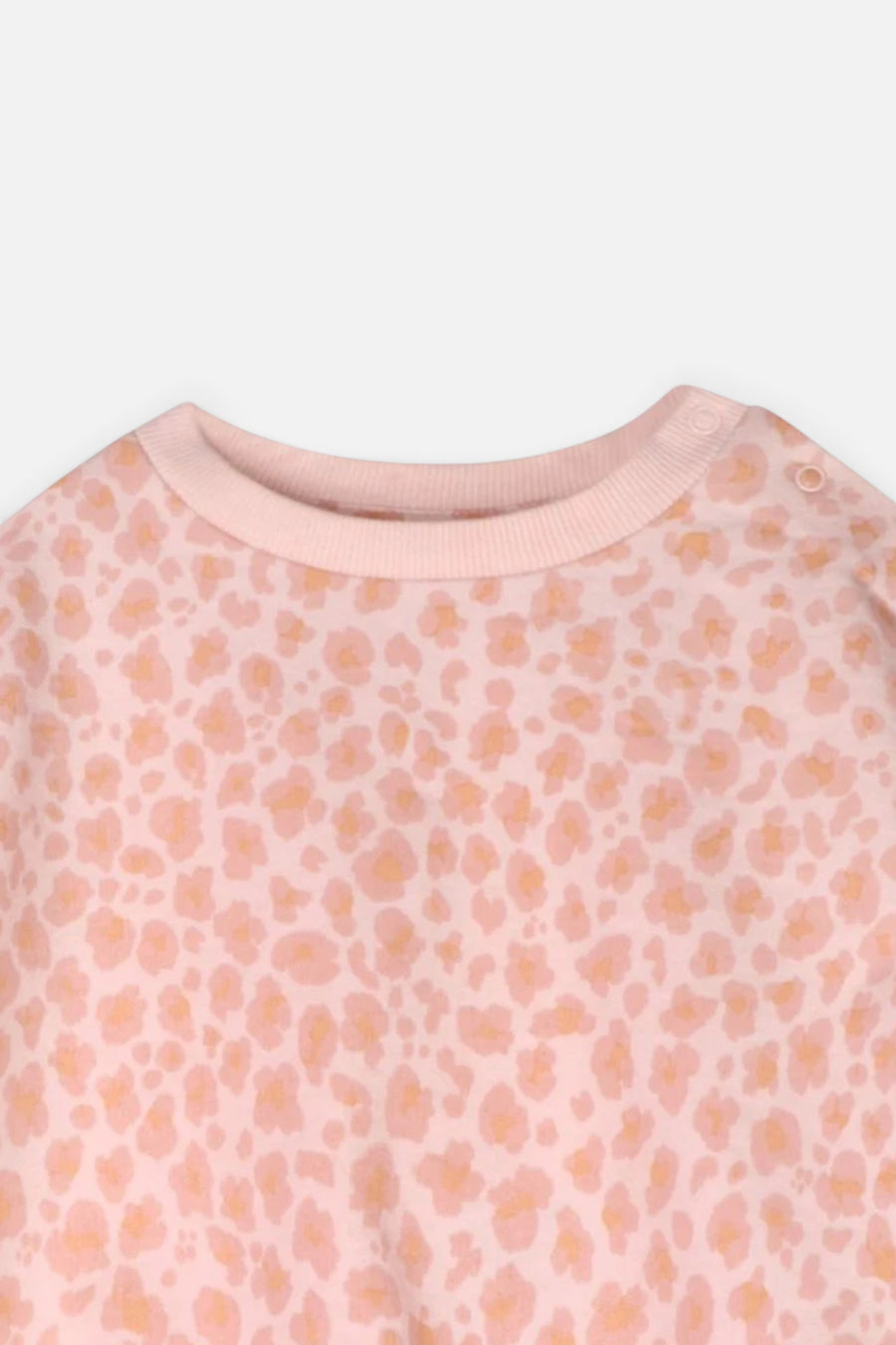 Viverano Leopard Baby Sweatshirt & Jogger Set – detail