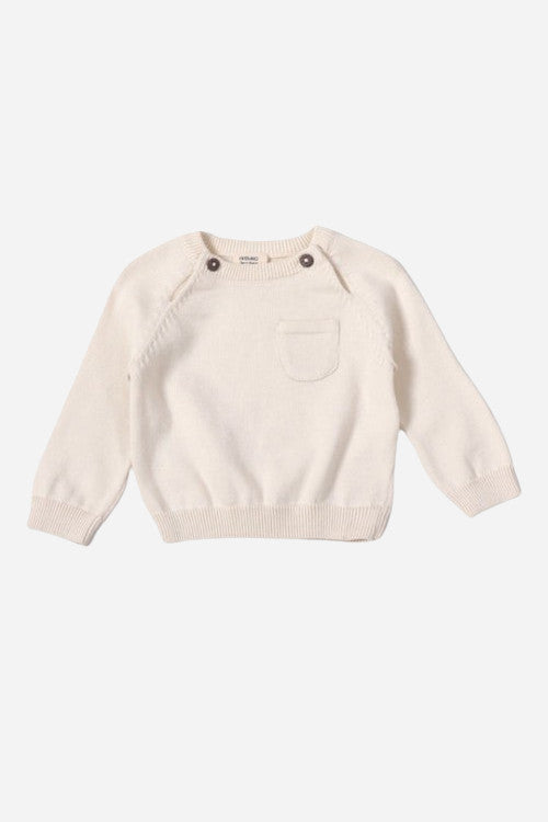 Viverano Milan Knit Raglan Sweater Pullover – front view