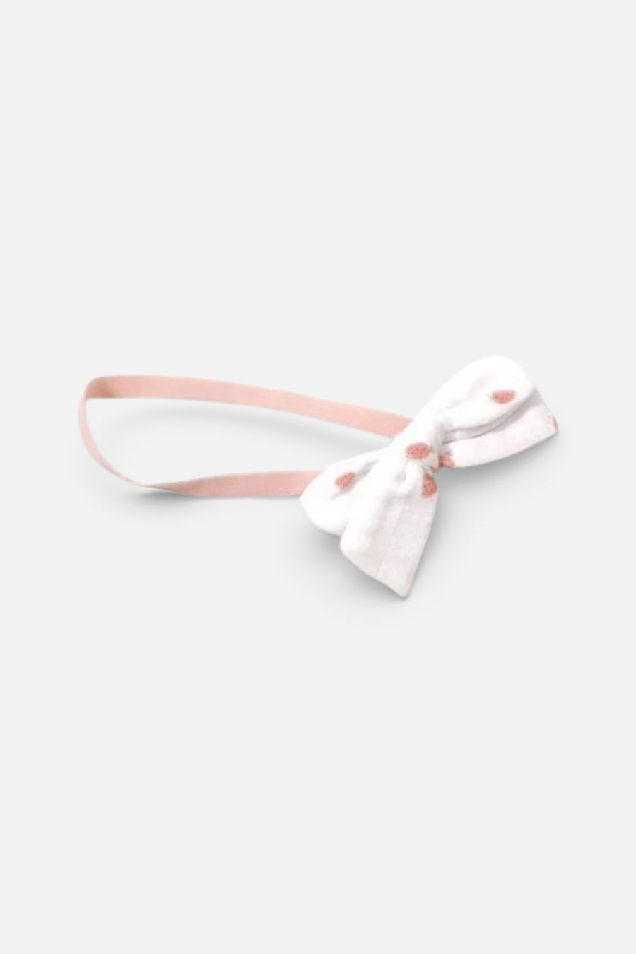 Viverano Strawberry Bow String Headband – front view