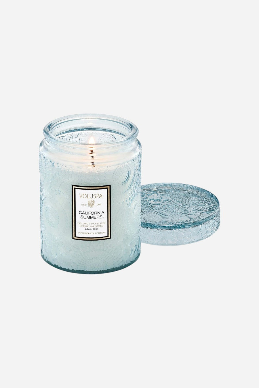 Voluspa California Summers Small Jar Candle – back view