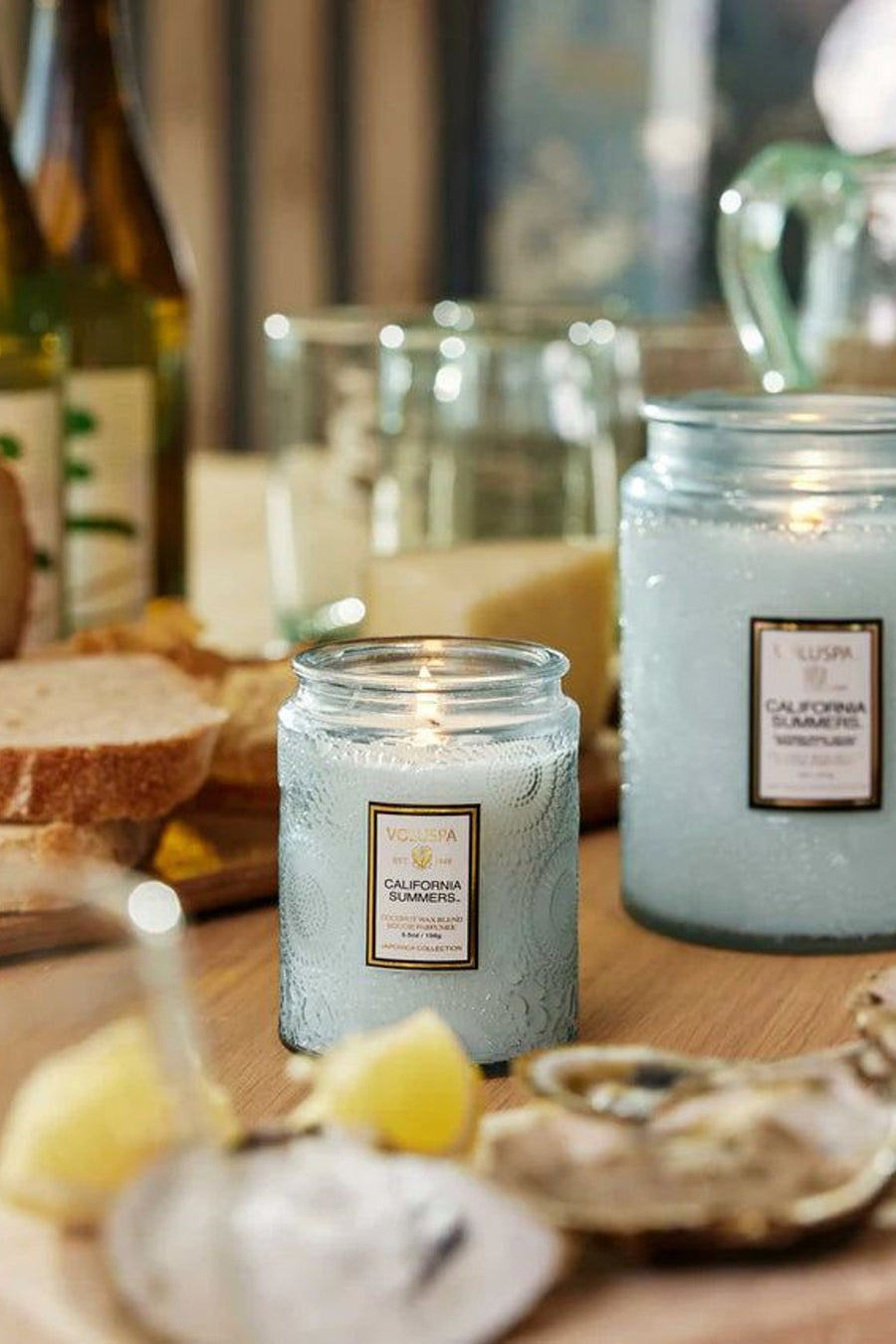 Voluspa California Summers Small Jar Candle – side view