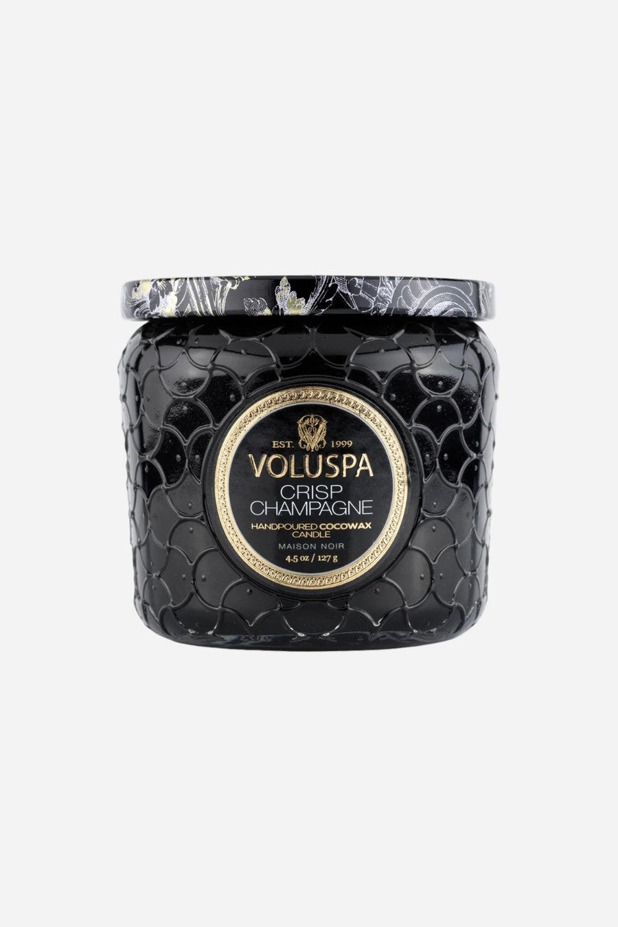 Voluspa Crisp Champagne Petite Jar – front view