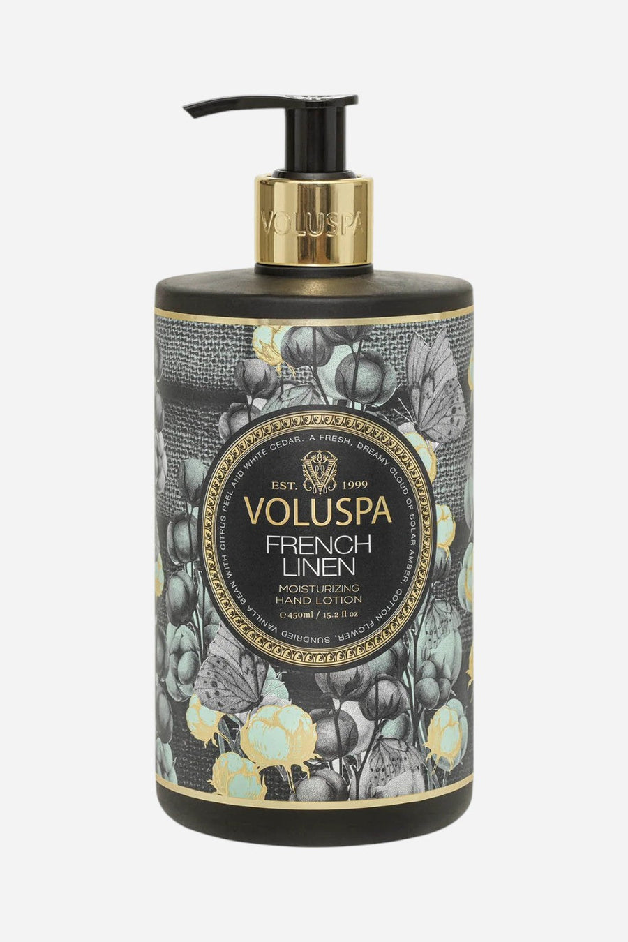 Voluspa French Linen Hand Lotion – front view
