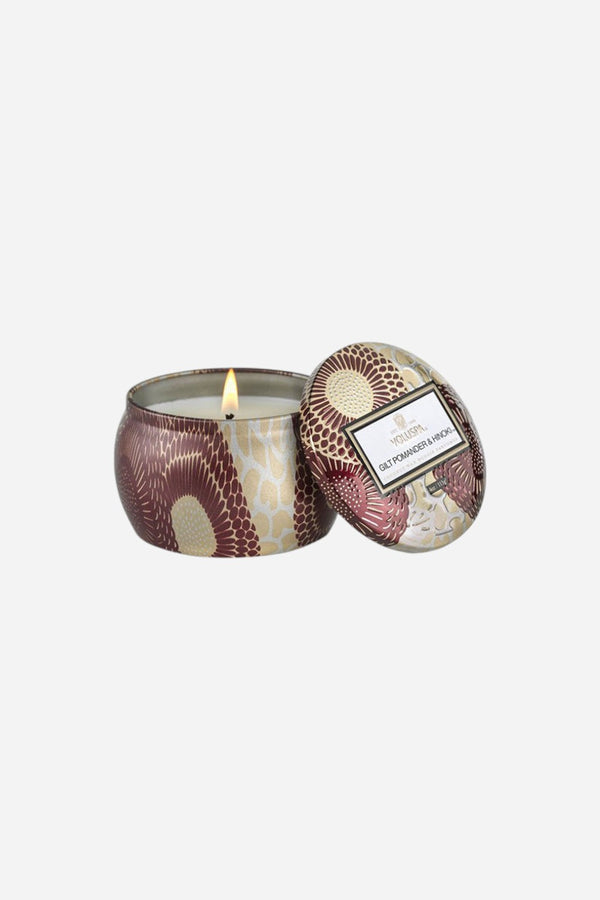 Voluspa Gilt Hinoki Mini Tin