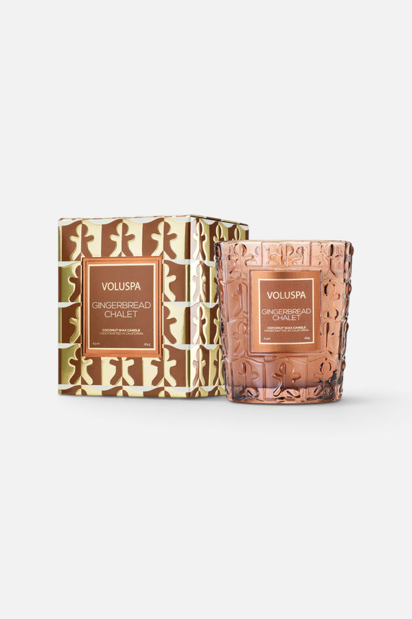Voluspa Gingerbread Chalet Classic 6.5 oz Candle