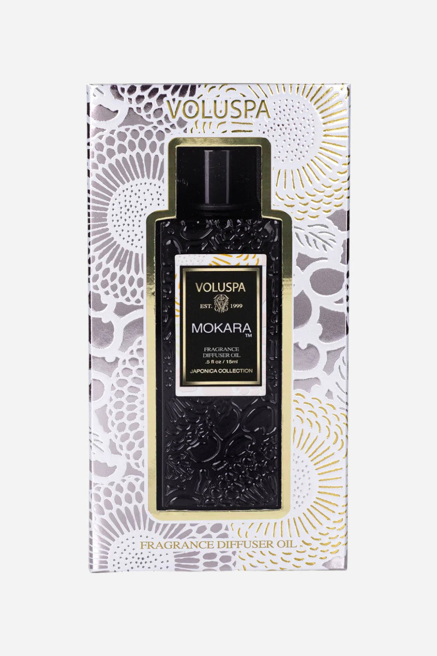 Voluspa Mokara Ultra Sonic Oil – back view