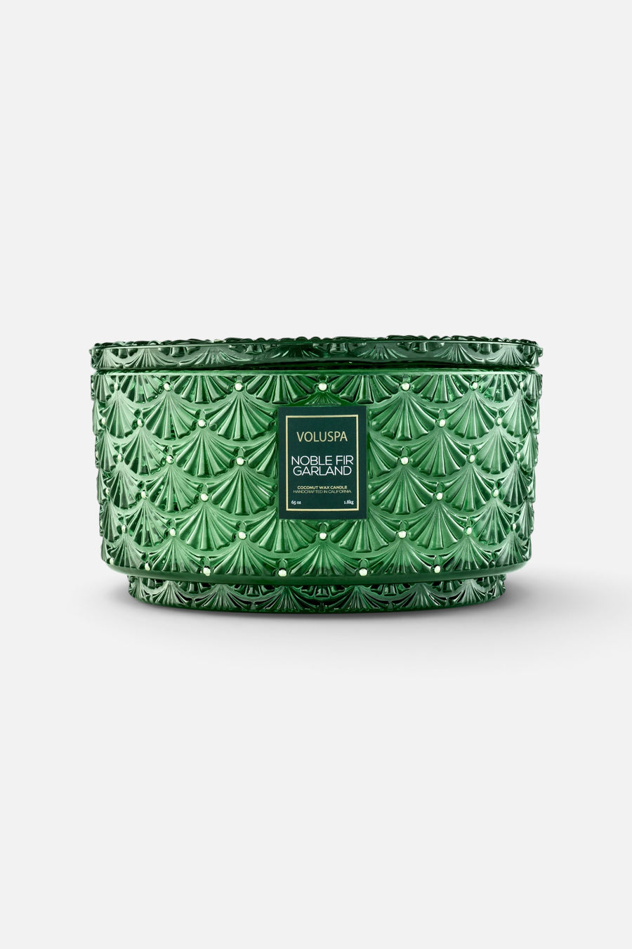 Voluspa Noble Fir Garland Centerpiece Candle – front view
