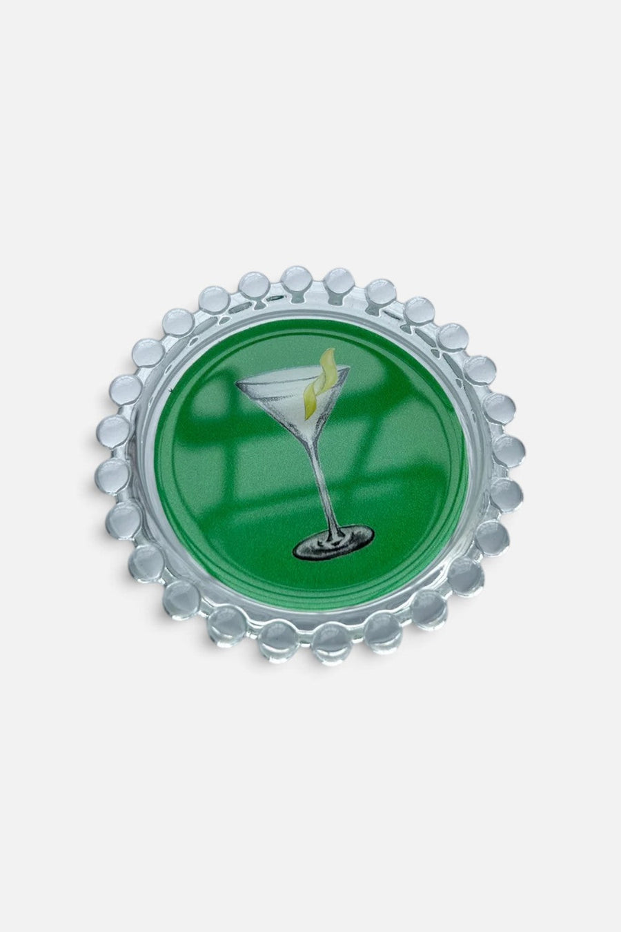 Ware Your Snacks Martini Dish – front view