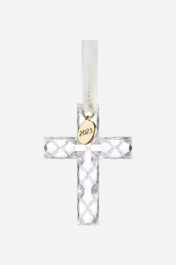 Waterford Annual Christmas Cross Ornament 2023