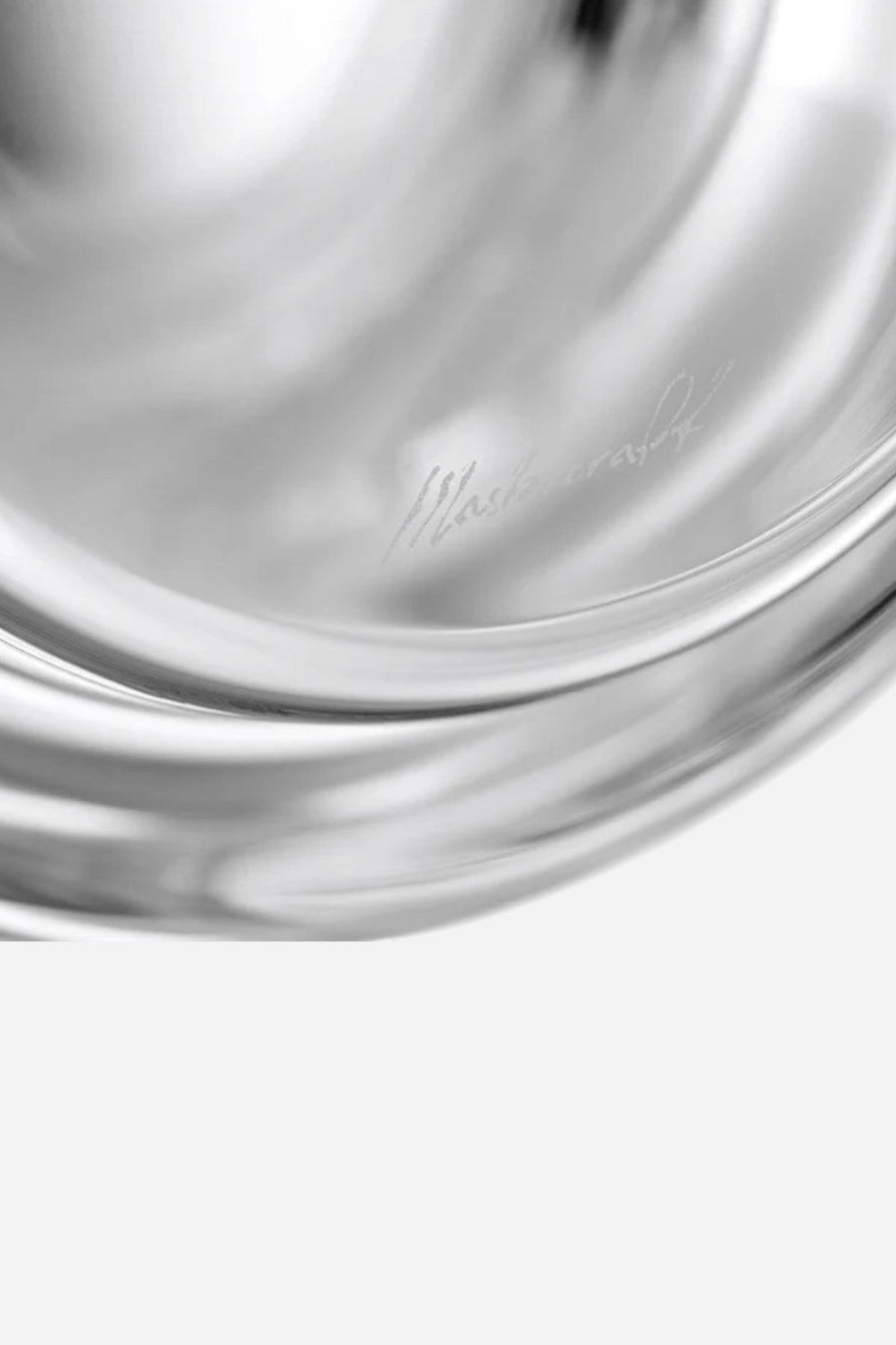 Waterford Aran Vase, 12'' – side view