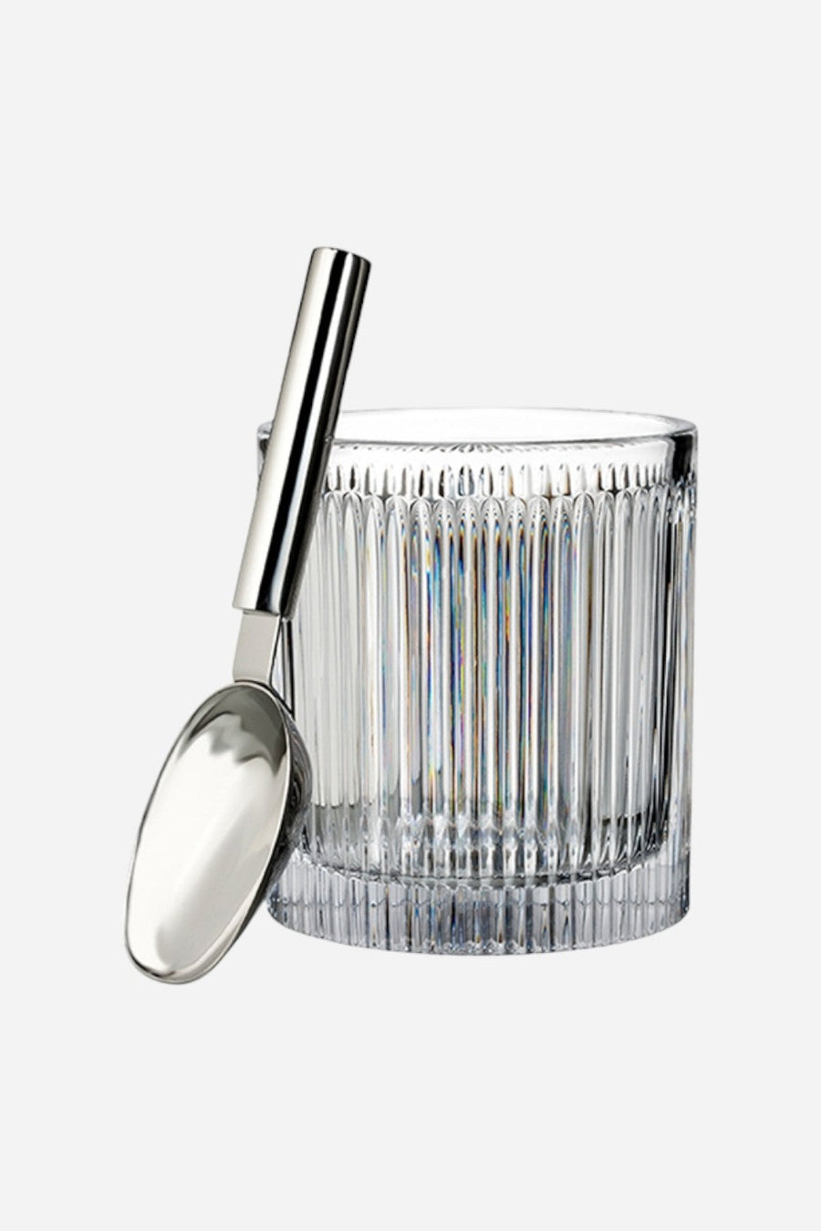 Waterford Aras Ice Bucket with Scoop – front view