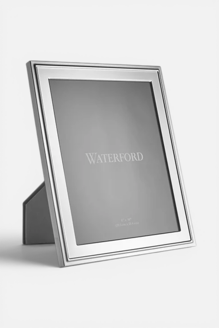 Waterford Classic Frame 8X10 Silver – front view