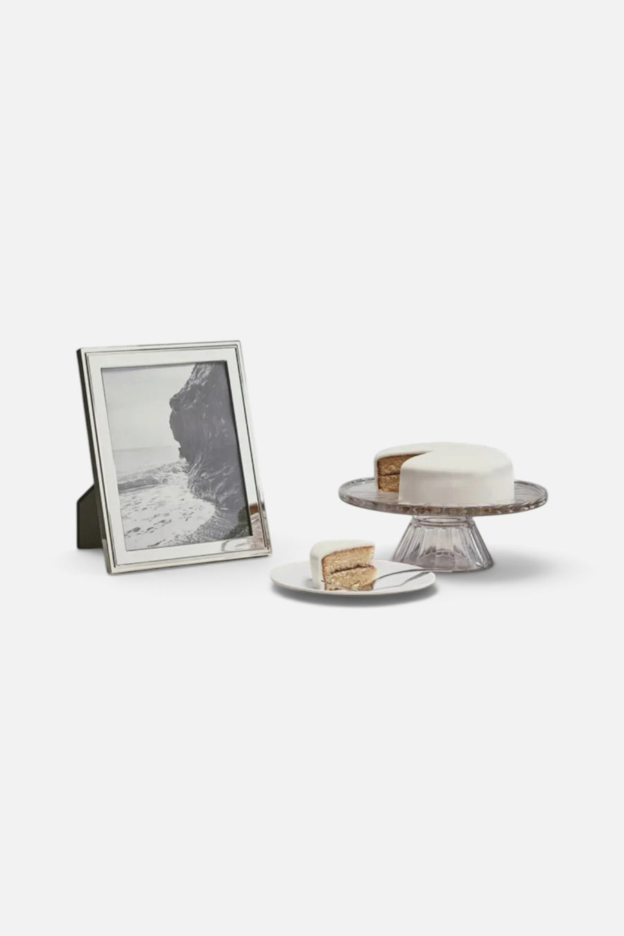 Waterford Classic Frame 8X10 Silver – side view
